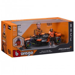 Автомодель з фігуркою - McLaren MCL38 (1:24) фото-4