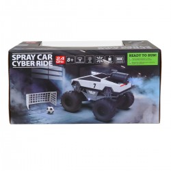 Автомобіль Spray Car на р/к – Cyber Ride (білий, 1:24, вихлопна пара) фото-6