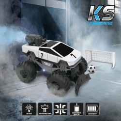 Автомобіль Spray Car на р/к – Cyber Ride (білий, 1:24, вихлопна пара) фото-14