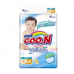 Підгузки Goo.N Для Дітей (M, 6-11 Кг) колекція 2017 року фото-1