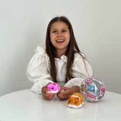 Интерактивная мягкая игрушка S1 - Забавный хомячок (розовый) фото-7