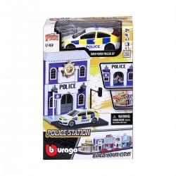 Игровой набор серии Bburago City - Полицейский участок фото-5