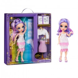 Лялька Rainbow High серії Fantastic Fashion – Віолетта (з акс.)
