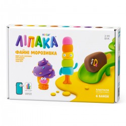 Набор пластилина Липака - Классное мороженое: Тепледик, Торнадик, Чоко Бро