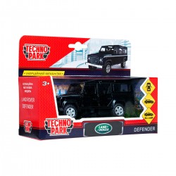 Автомодель - Land Rover Defender (Чорний) фото-7