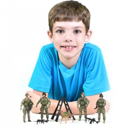 Игровой набор фигурок солдат ELITE FORCE — РЕЙНДЖЕРЫ (5 фигурок, аксесс.) фото-4