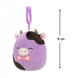 М'яка іграшка на кліпсі Squishmallows – Корівка Олексі фото-2