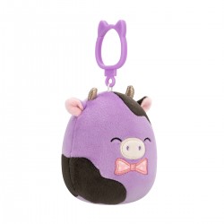 М'яка іграшка на кліпсі Squishmallows – Корівка Олексі фото-6