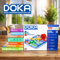 Конструктор электронный Doka Школа 999+ схем фото-9