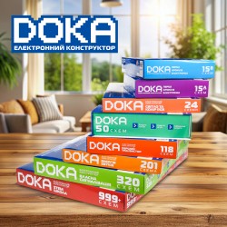 Конструктор электронный Doka Школа 999+ схем фото-10