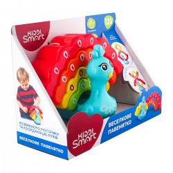 Развивающая игрушка-балансир Kiddi Smart – Радужный павлинчик фото-8