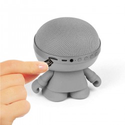Акустика Xoopar - Xboy Glow (12Cm, Сіра, Bluetooth , Стерео, Mp3-Програвачем З Sd-Карт) фото-6