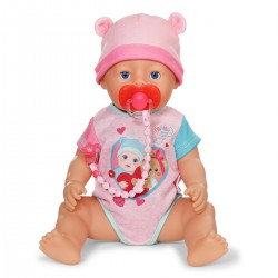 Пустышка для куклы Baby Born на клипсе (розовая) фото-3