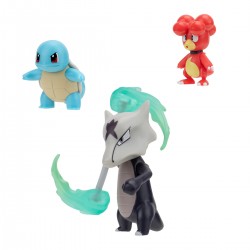Набор игровых фигурок Pokemon W19 - Магби, Сквиртл, Алола Маровак фото-3