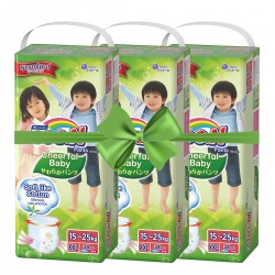 Трусики-подгузники CHEERFUL BABY для детей (XXL, 15-25 кг, в коробе) фото-3