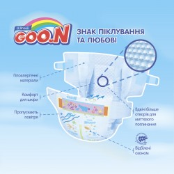 Трусики-Підгузки Для Плавання Goo.N Для Дівчаток (M, 7-12 Кг) колекція 2017 року фото-1
