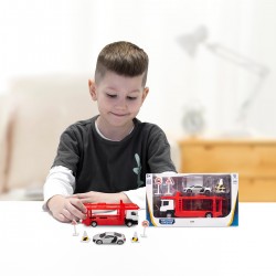 Игровой набор – Автоперевозчик Scania (автоперевозчик, машина, аксесс.) фото-3