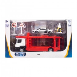 Игровой набор – Автоперевозчик Scania (автоперевозчик, машина, аксесс.) фото-5