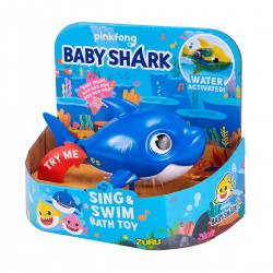 Интерактивная игрушка для ванны Robo Alive - Daddy Shark фото-7