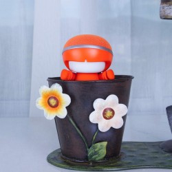 Акуст. Система Xoopar - Mini Xboy(7,5Cm, Помаранчева, Bluetooth, Моно) фото-4