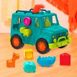 Ігровий набір-сортер - Вантажівка Сафарі (колір море) фото-3