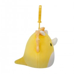 М'яка іграшка на кліпсі Squishmallows – Трицератопс (9 cm) фото-5