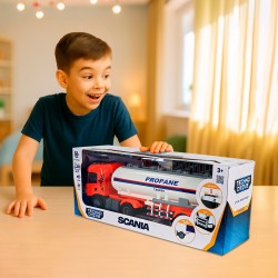 Автомодель серії Large Truck – Автоцистерна Scania (світло, звук) фото-2