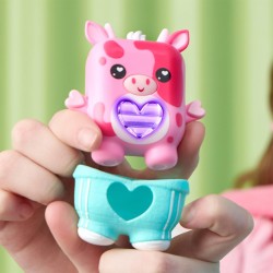 Интерактивная игрушка Nanomals S1 – Клубничная коровка фото-7