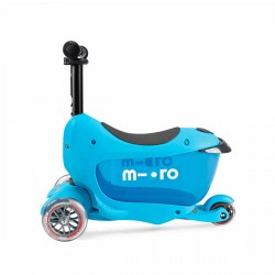Самокат Micro серии Mini2go Deluxe Plus - Голубой фото-13