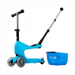 Самокат Micro серии Mini2go Deluxe Plus - Голубой фото-15