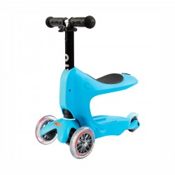 Самокат Micro серии Mini2go Deluxe Plus - Голубой фото-17