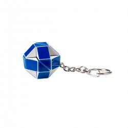 Міні-Головоломка Rubik's - Змійка Біло-Блакитна фото-6