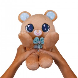 М’яка іграшка Peekapets – Коричневий ведмедик фото-3