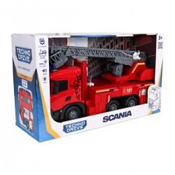 Автомодель серії Super Big Truck – Пожежна машина Scania (світло, звук, функ. води) фото-5