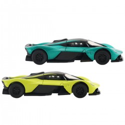 Автомодель - Aston Martin Valkyrie 2024 (зеленый, желтый) фото-3