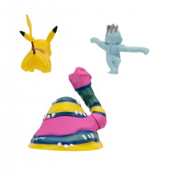 Набор игровых фигурок Pokemon W19 - Мачоп, Пикачу, Алола Мак фото-4