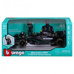 Автомодель з фігуркою - Mercedes-AMG F1 W14 E Performance (1:24) фото-5