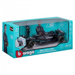 Автомодель з фігуркою - Mercedes-AMG F1 W14 E Performance (1:24) фото-9