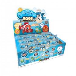 Іграшка, що зростає, в яйці «Ocean Eggs» - Повелителі океанів і морів (12 шт., у дисплеї) фото-1