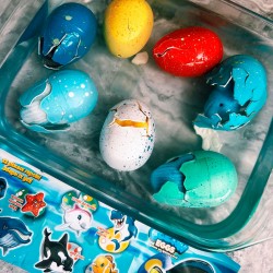 Іграшка, що зростає, в яйці «Ocean Eggs» - Повелителі океанів і морів (12 шт., у дисплеї) фото-2
