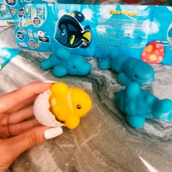 Іграшка, що зростає, в яйці «Ocean Eggs» - Повелителі океанів і морів (12 шт., у дисплеї) фото-3