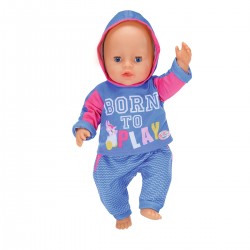 Набір одягу для ляльки BABY born - Спортивний костюм (блак.) фото-3
