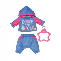 Набір одягу для ляльки BABY born - Спортивний костюм (блак.) фото-7