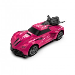 Автомобиль Spray Car на р/у – Sport (розовый, 1:24, туман) фото-2