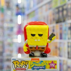 Игровая фигурка Funko POP! серии Губка Боб - Мем (Ight Imma Head Out) фото-3