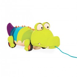 Іграшка-Каталка На Мотузочку - Крокодил Клац-Клаус фото-5