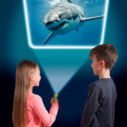 Ліхтарик-проектор Brainstorm – Жителі морів (3 диски, 24 зображення) фото-4