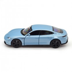 Автомодель - Porsche Taycan Turbo S (синий) фото-4