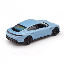 Автомодель - Porsche Taycan Turbo S (синий) фото-6
