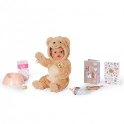 Кукла Baby Born – Эмма в костюме мишки фото-3